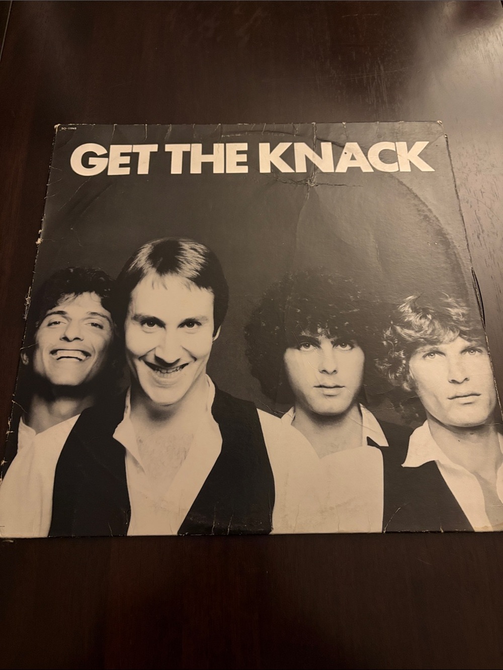 GET THE KNACK Black and White Vinyl Record